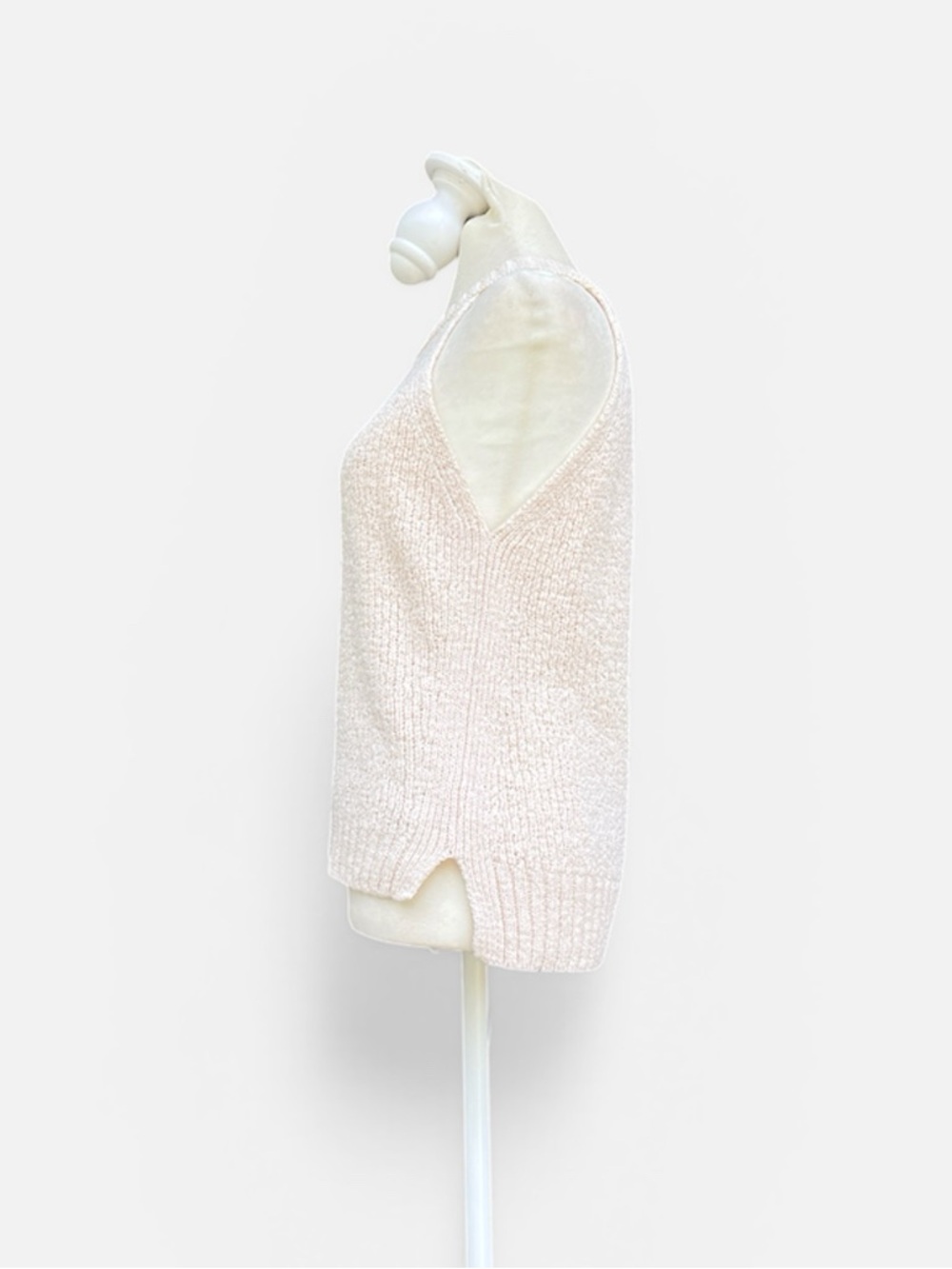 J. Crew Hi-Neck Sweater Tank in Antique White (Cream) Size Small - Picture 7 of 10